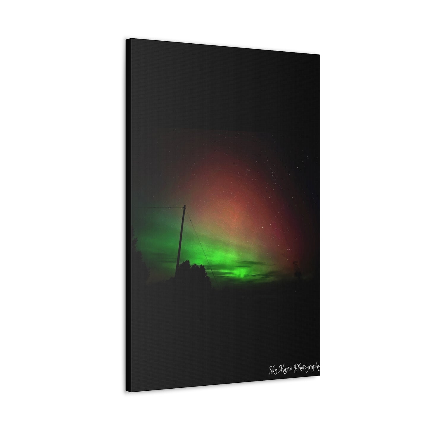 Northern Lights Canvas Print by Sky Marie Photography