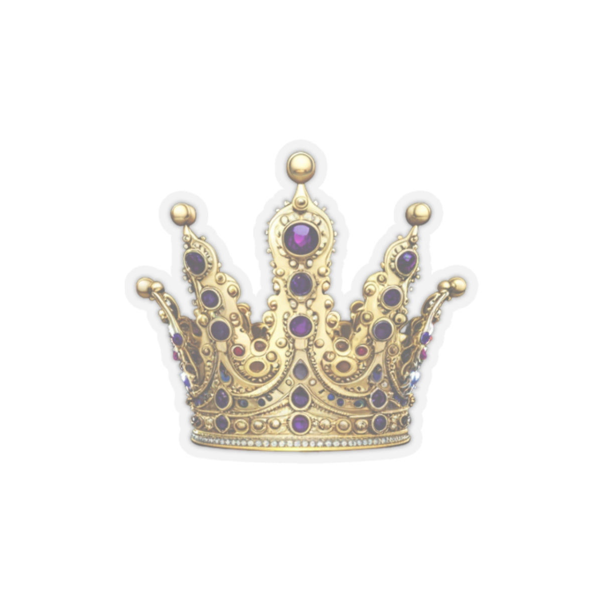 Stickers - Queen Crown Kiss-Cut Stickers for Royal Vibes