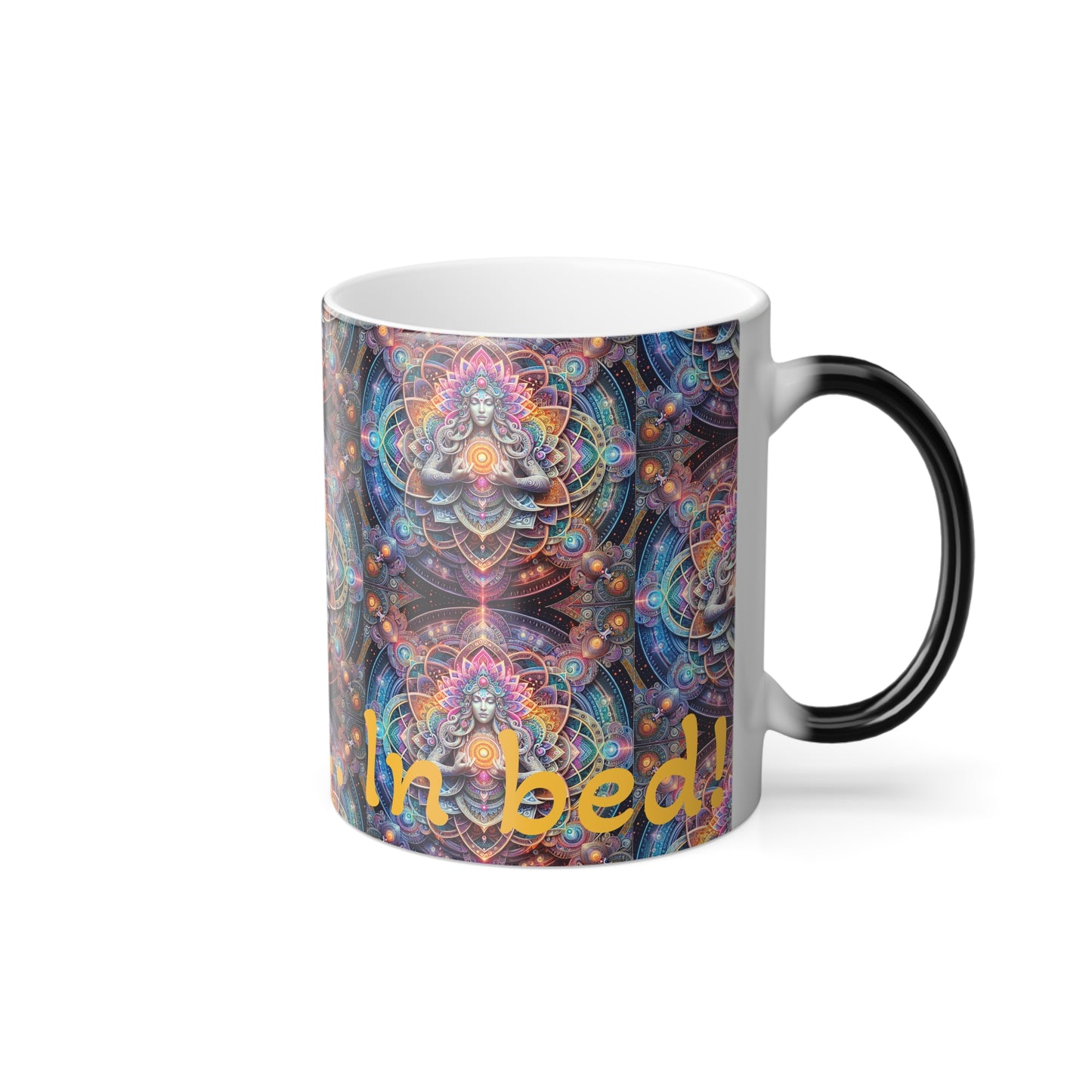 Tasse Namaste im Bett, farbverwandelnd, 325 ml
