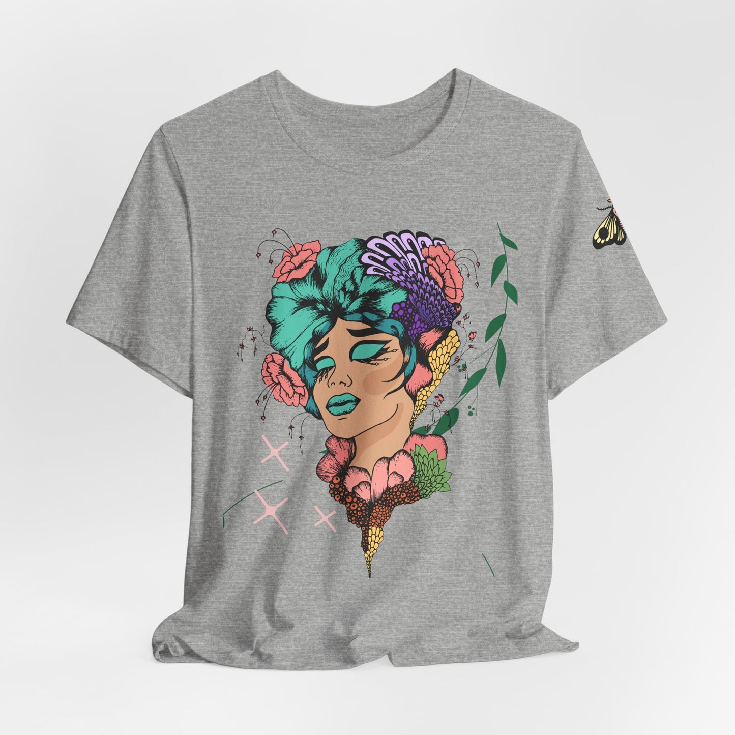 "Thank Goddess" Unisex Jersey Kurzärmeliges T-Shirt