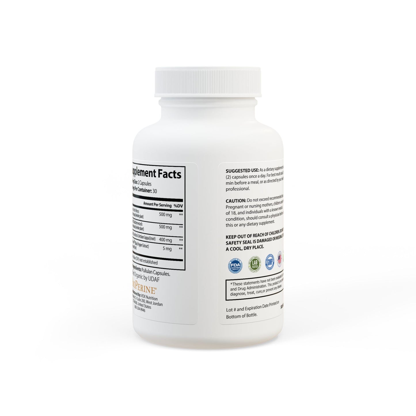 Amphitrite's Sea Moss Supplement (60 Capsules)
