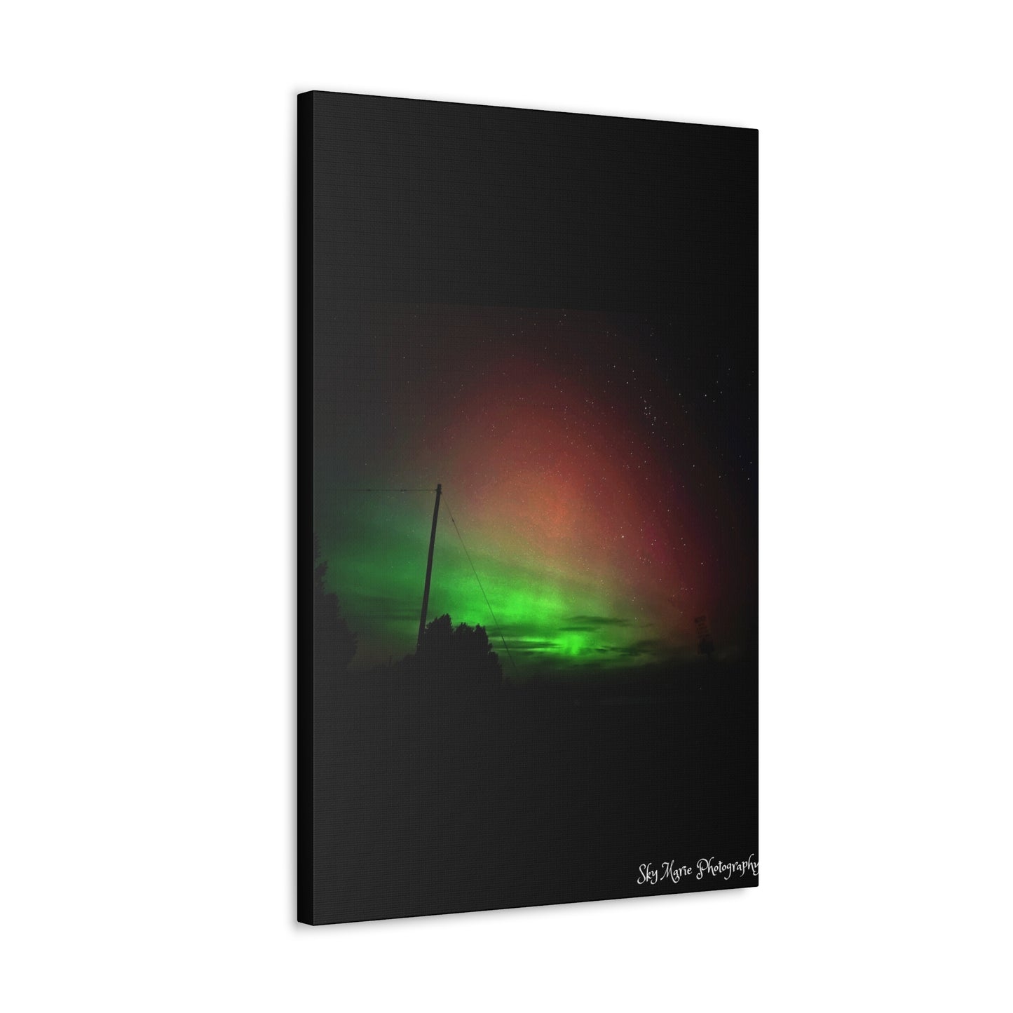 Northern Lights Canvas Print by Sky Marie Photography