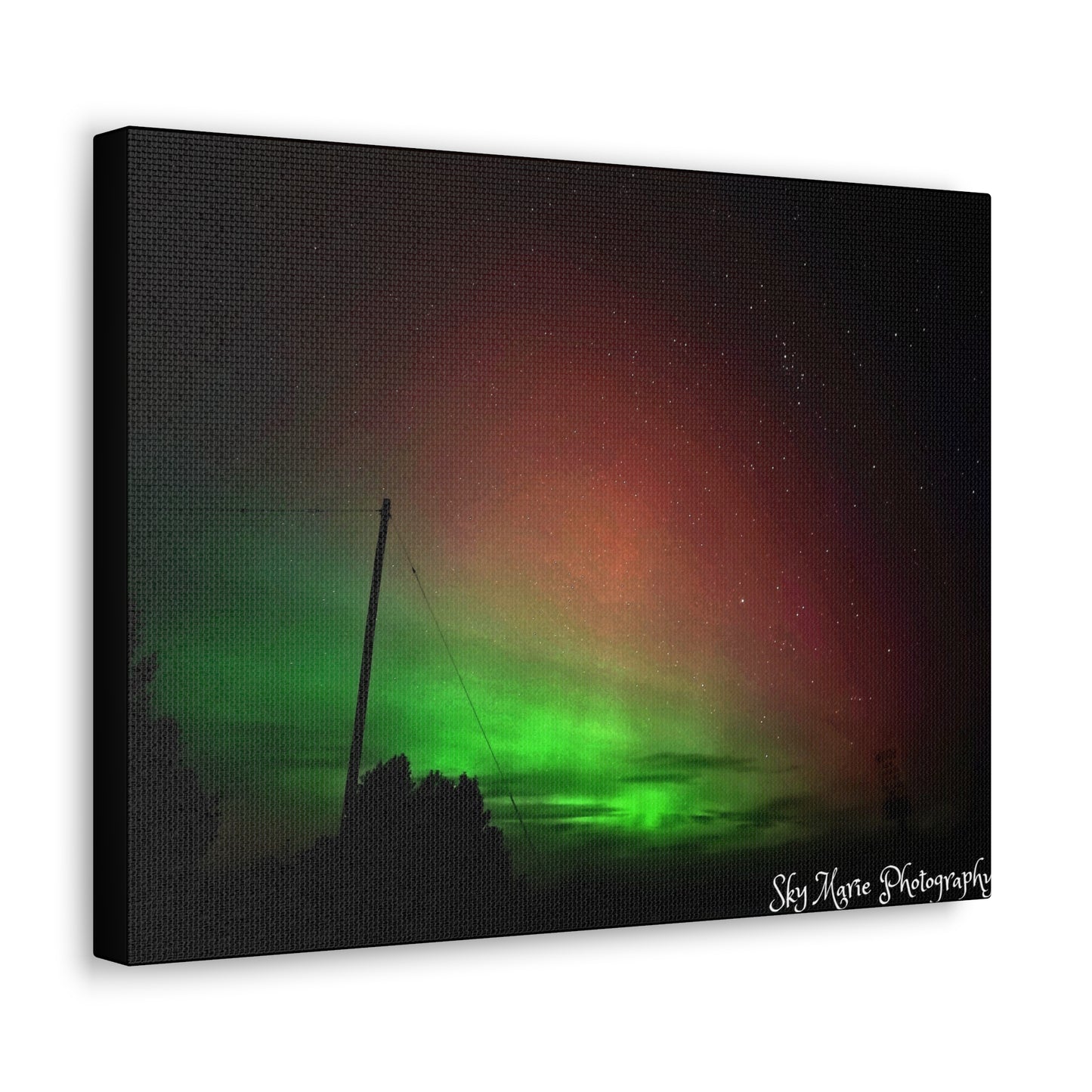 Northern Lights Canvas Print by Sky Marie Photography