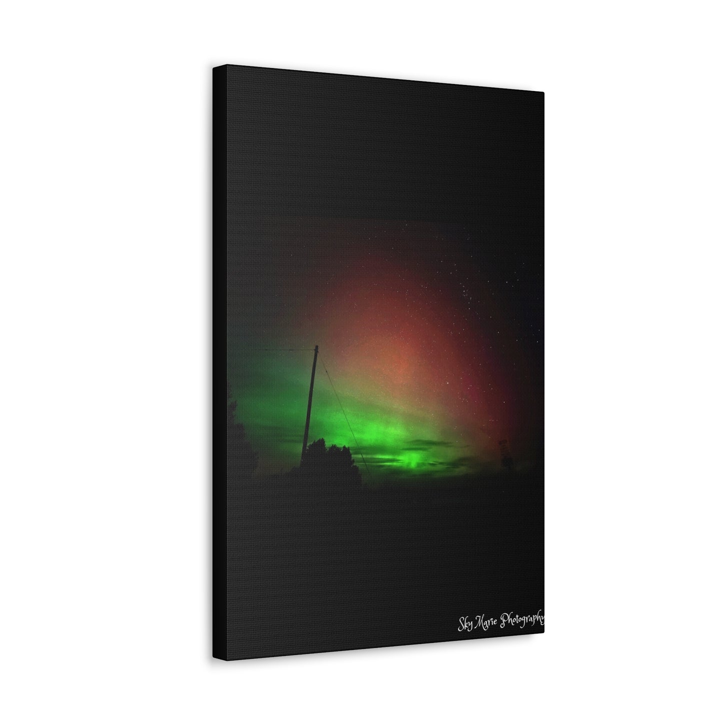 Northern Lights Canvas Print by Sky Marie Photography