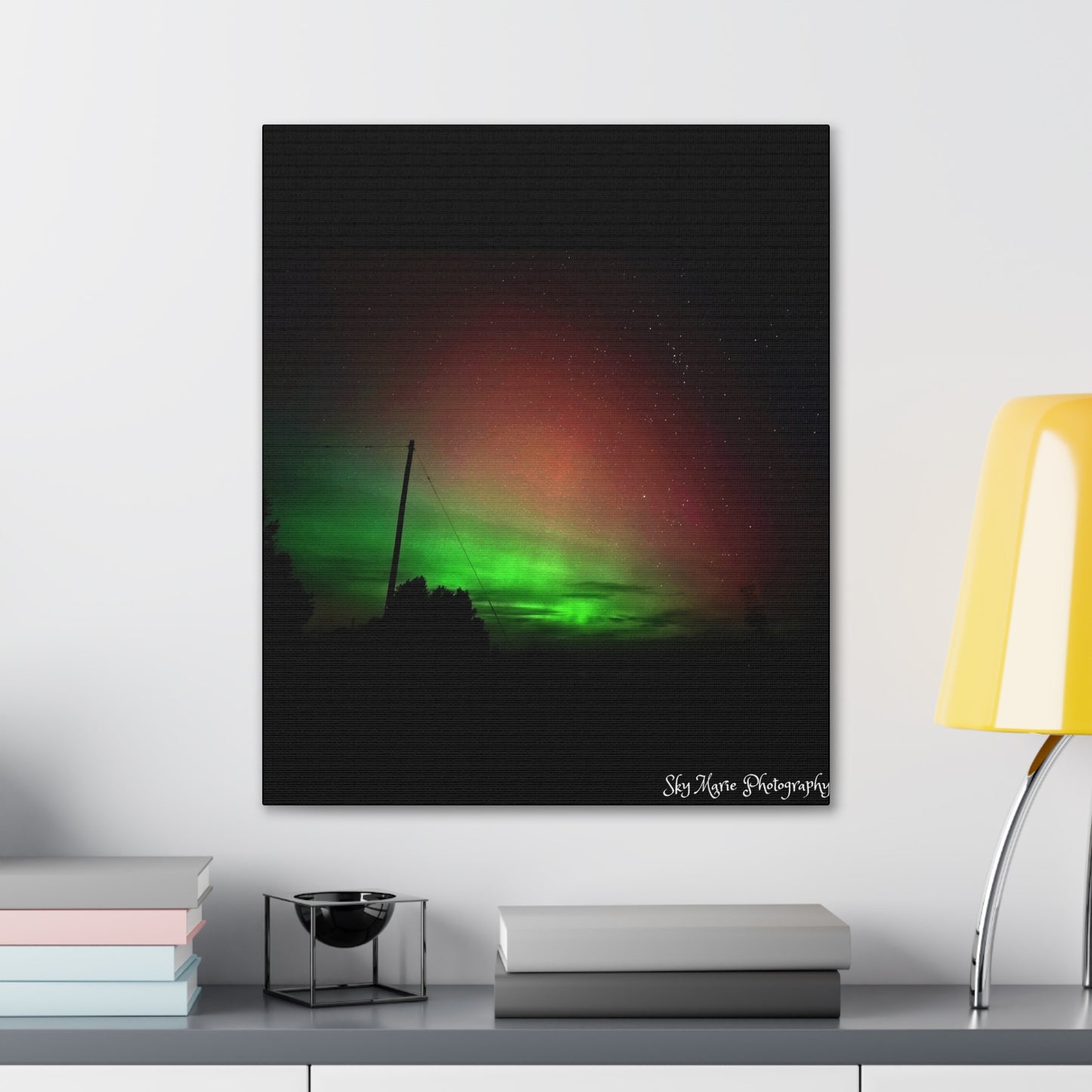 Northern Lights Canvas Print by Sky Marie Photography
