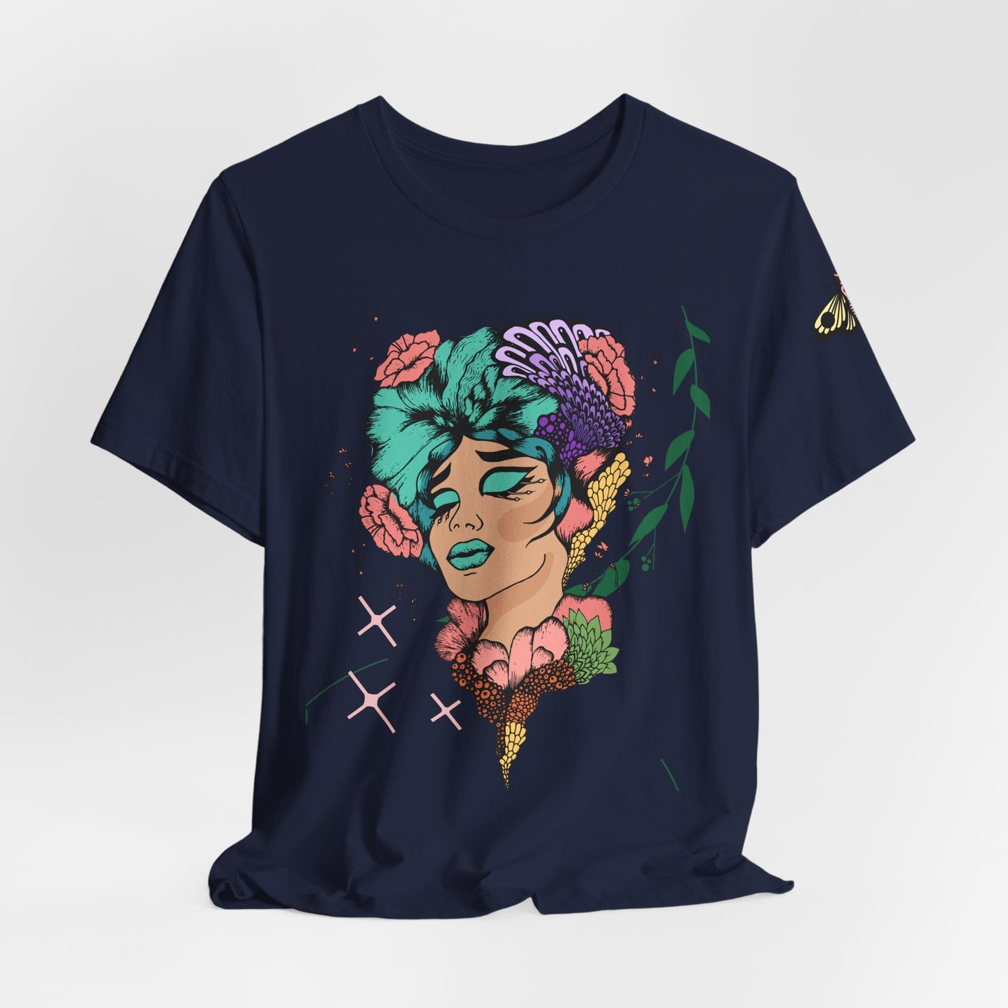 "Thank Goddess" Unisex Jersey Kurzärmeliges T-Shirt