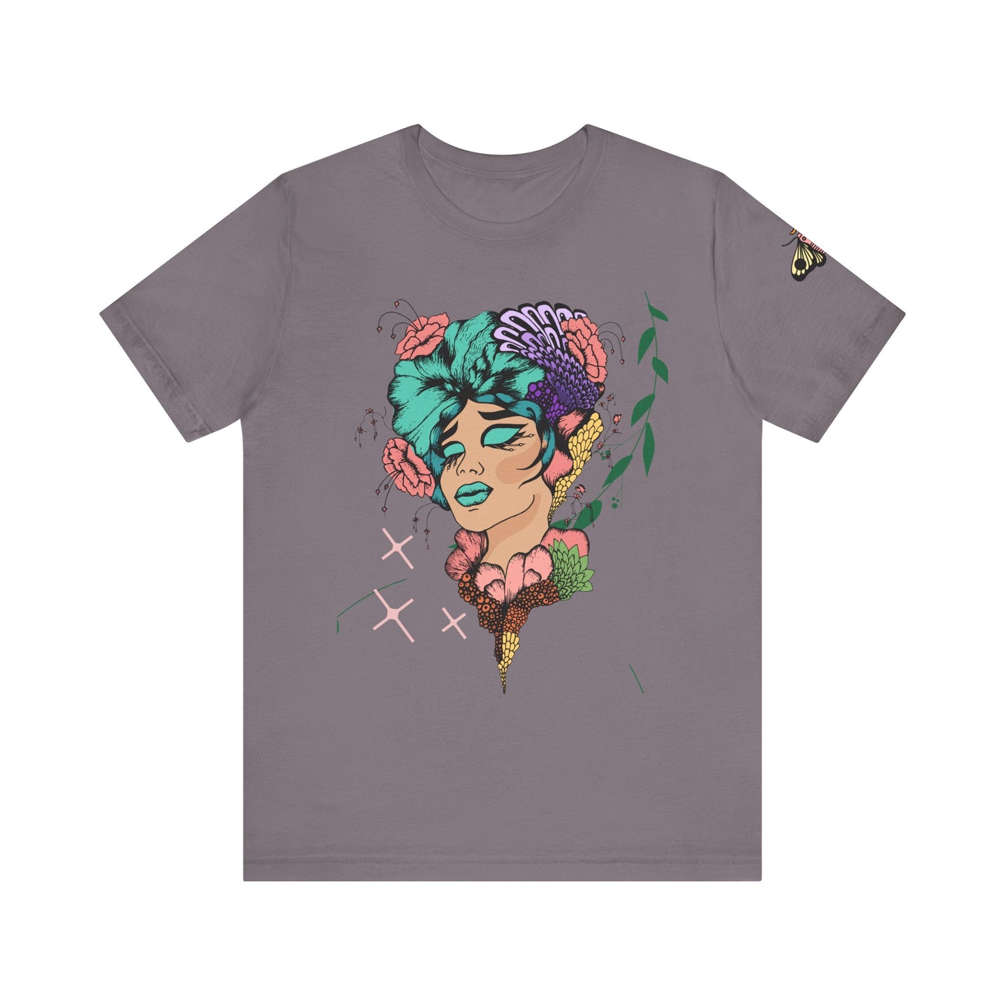 "Thank Goddess" Unisex Jersey Kurzärmeliges T-Shirt