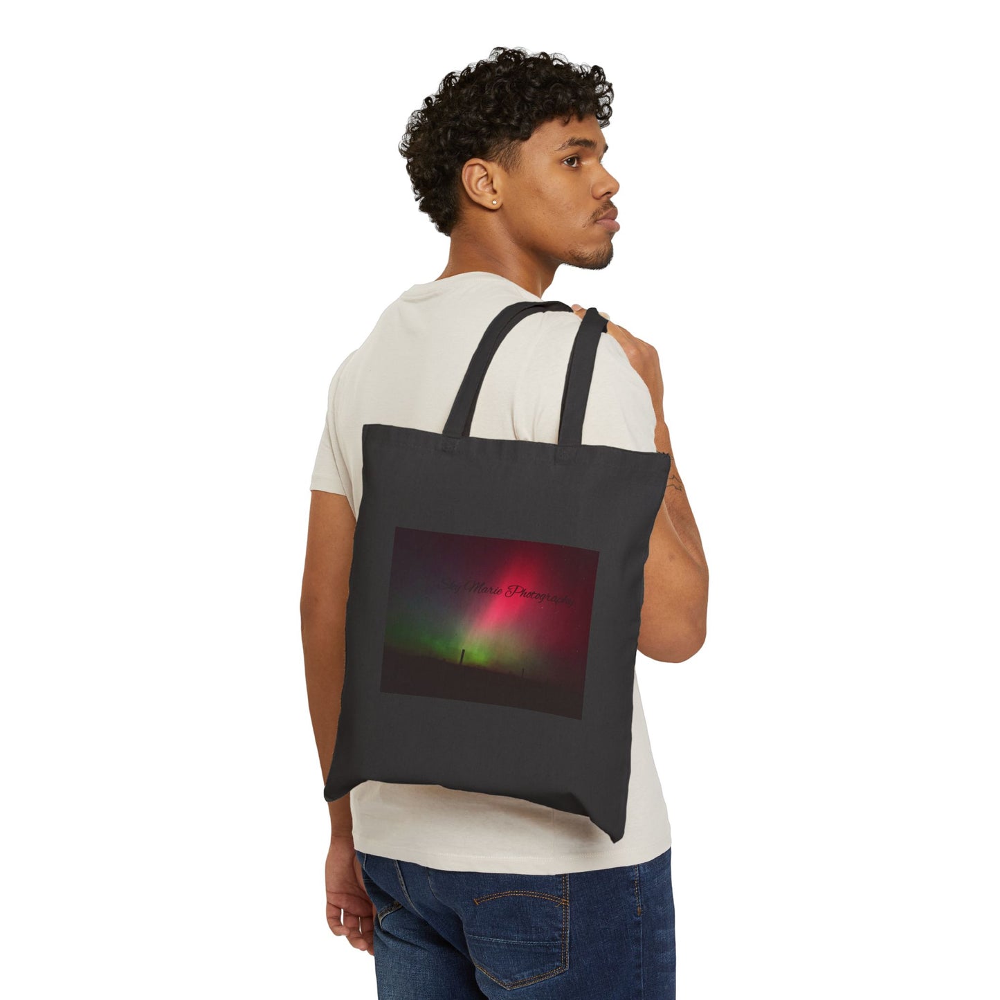 Northern Lights Tote Bag by Sky Marie Photography