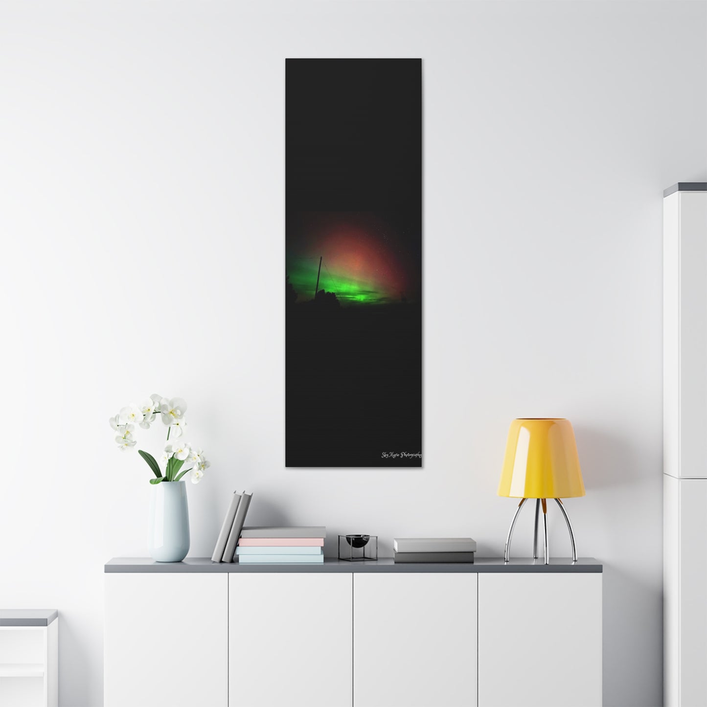 Northern Lights Canvas Print by Sky Marie Photography