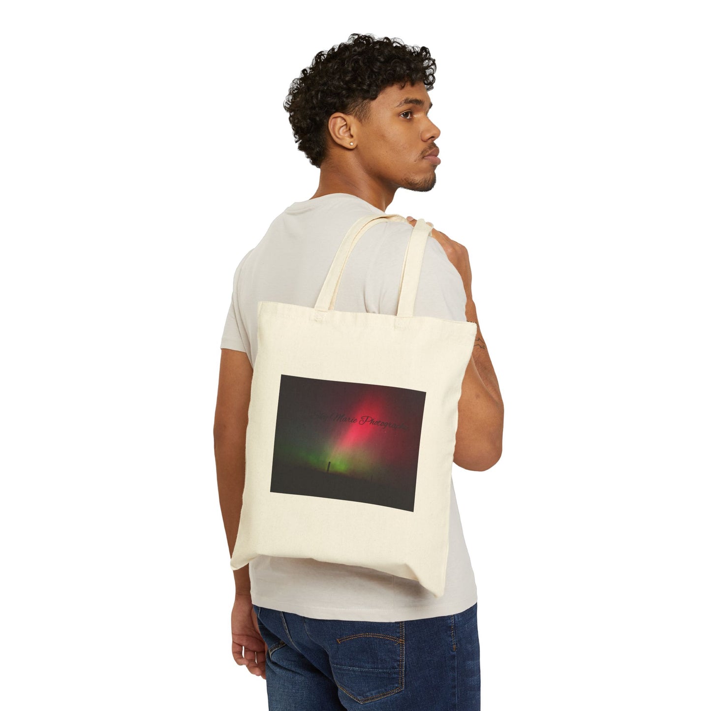 Northern Lights Tote Bag by Sky Marie Photography
