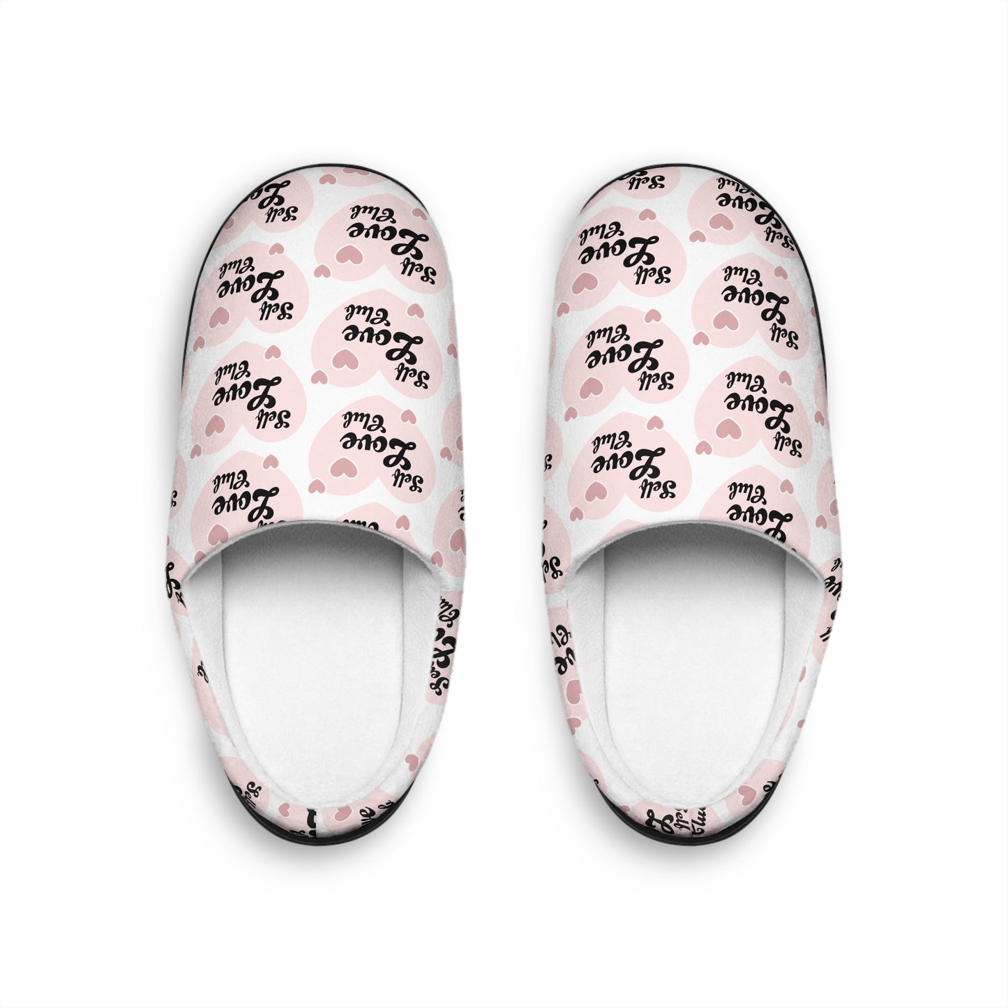 Slippers with Self Love Club Design