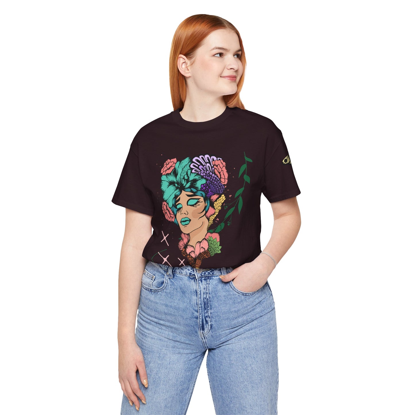 "Thank Goddess" Unisex Jersey Kurzärmeliges T-Shirt