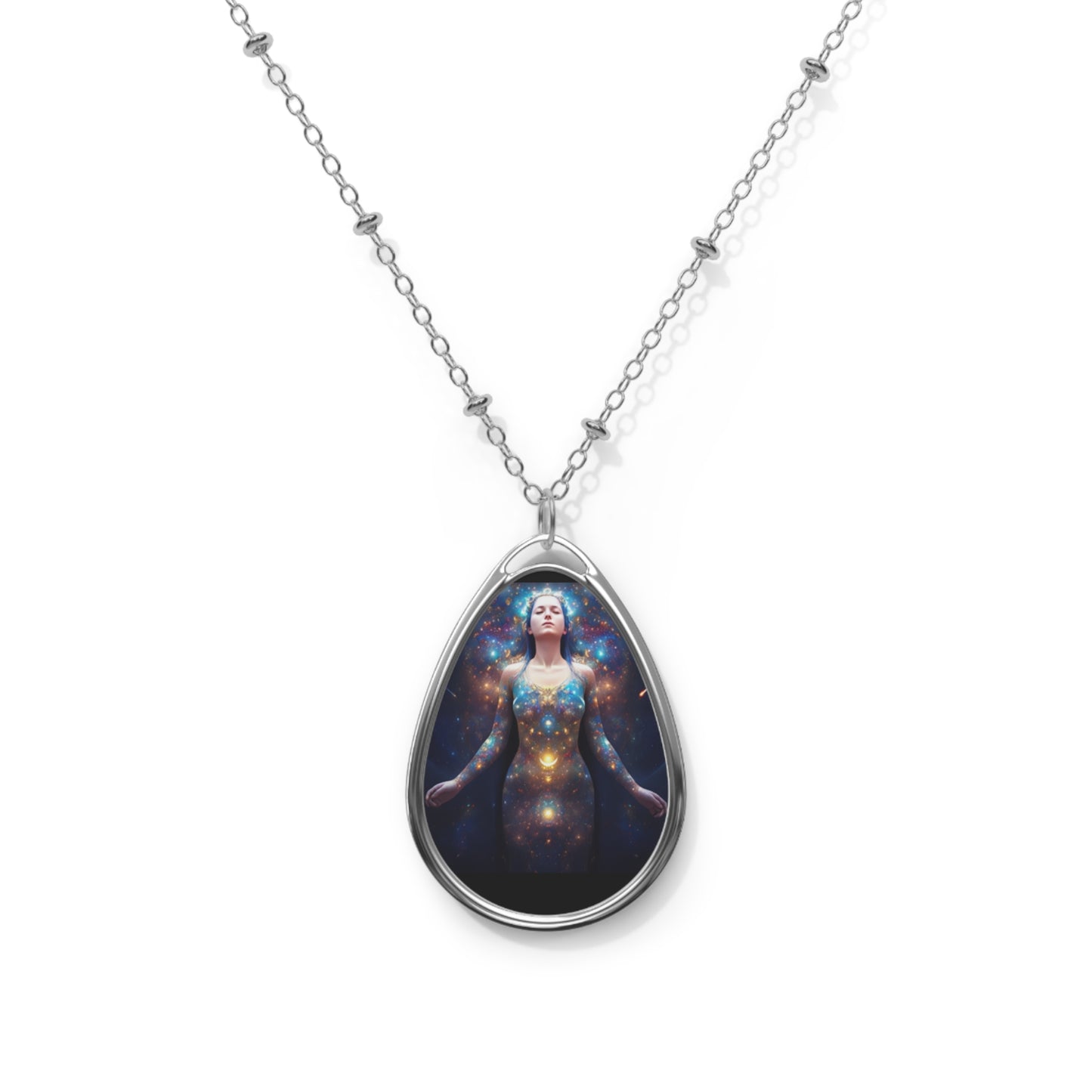 Necklace - Goddess of the InnerVerse Cosmic Inspirational Unique Design