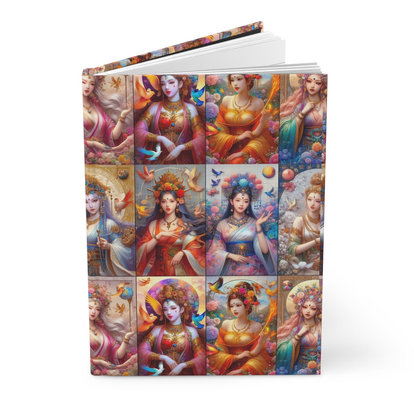 Hardcover Journal - Beautiful Goddesses Empowering and Inspirational Design