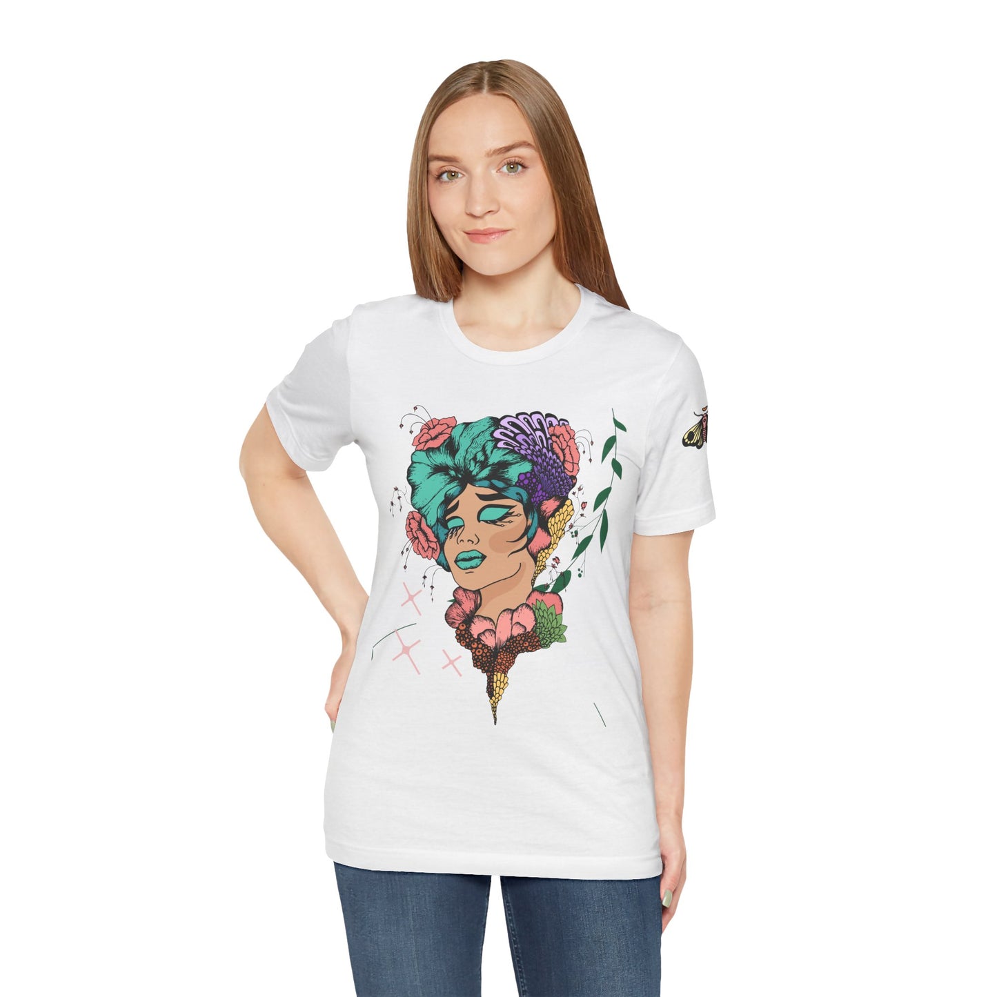 "Thank Goddess" Unisex Jersey Kurzärmeliges T-Shirt