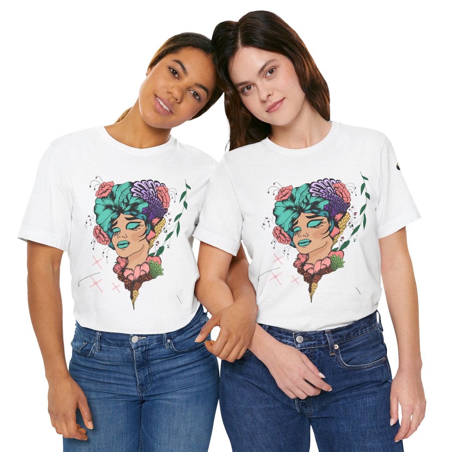 "Thank Goddess" Unisex Jersey Kurzärmeliges T-Shirt