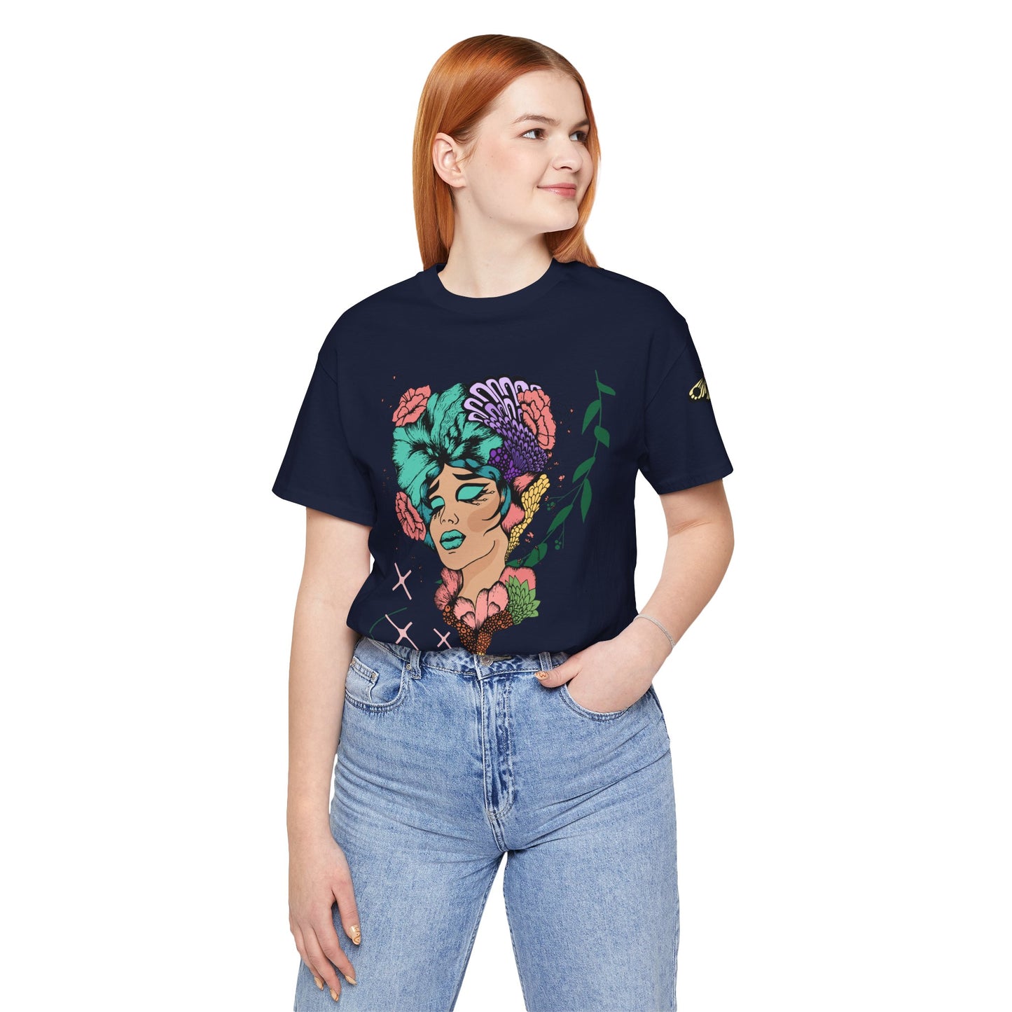 "Thank Goddess" Unisex Jersey Kurzärmeliges T-Shirt