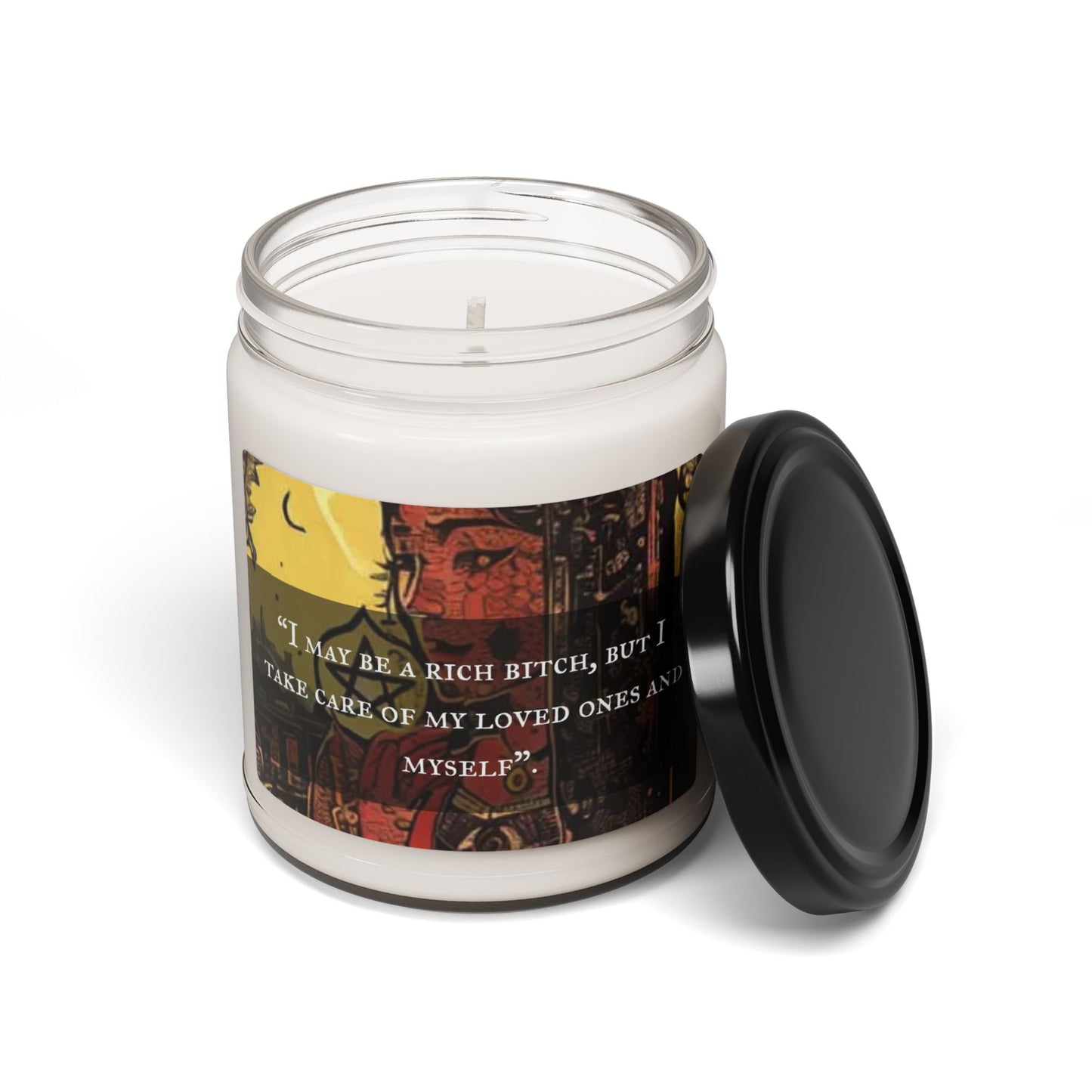 Queen of Pentacles Scented Soy Candle, 9oz