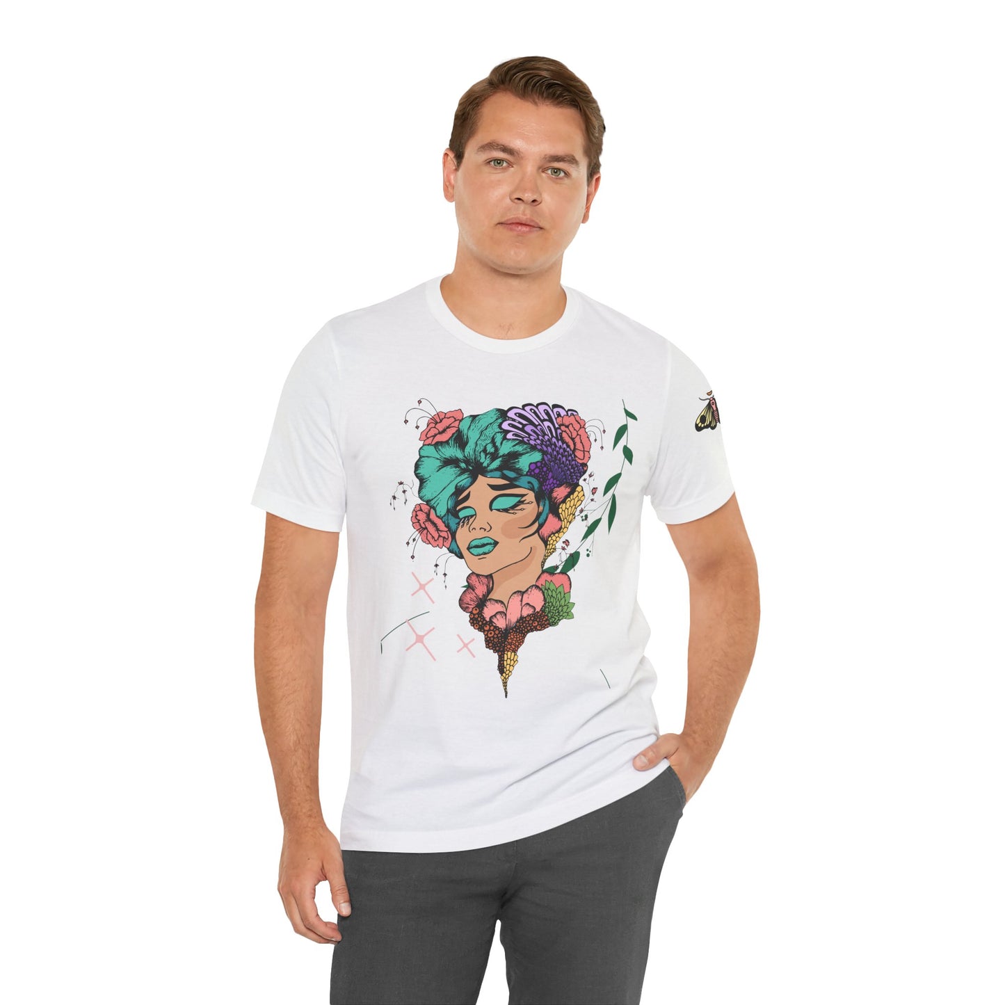 "Thank Goddess" Unisex Jersey Kurzärmeliges T-Shirt