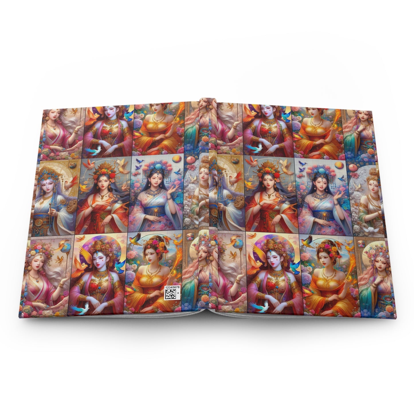 Hardcover Journal - Beautiful Goddesses Empowering and Inspirational Design