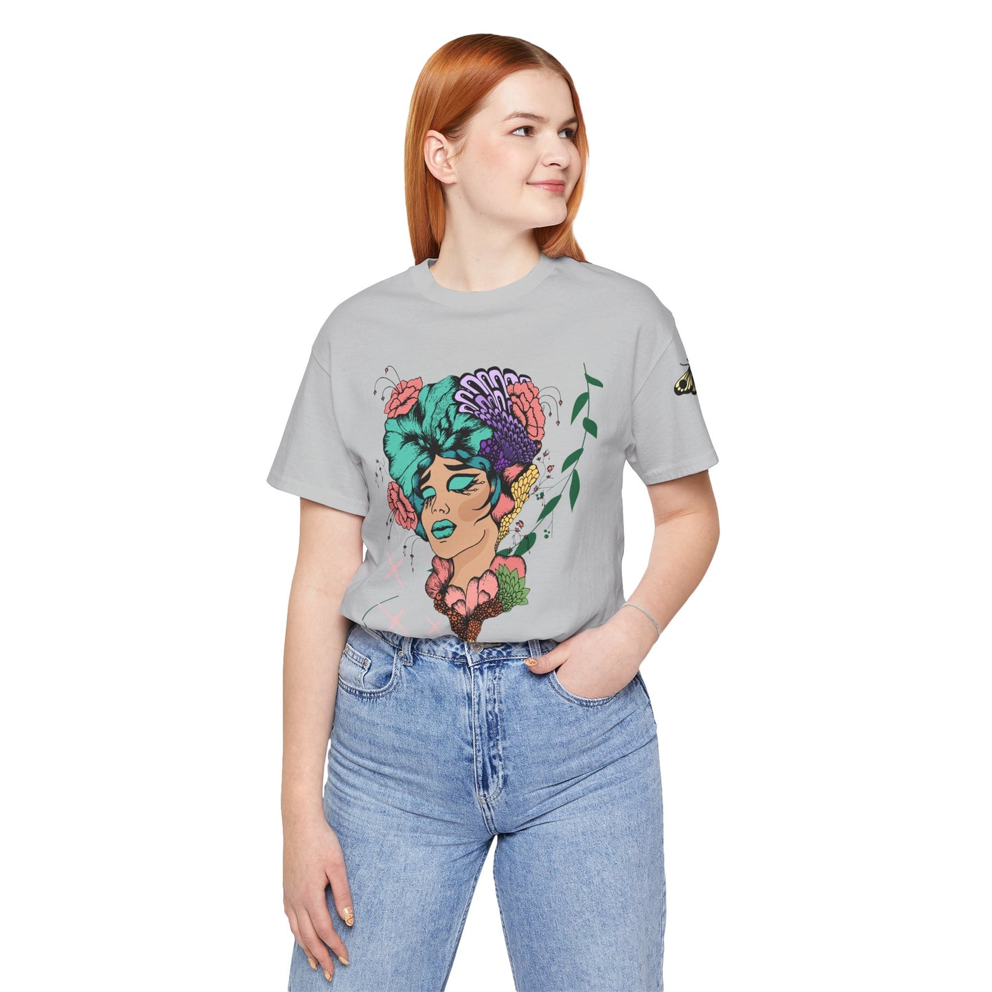 "Thank Goddess" Unisex Jersey Kurzärmeliges T-Shirt