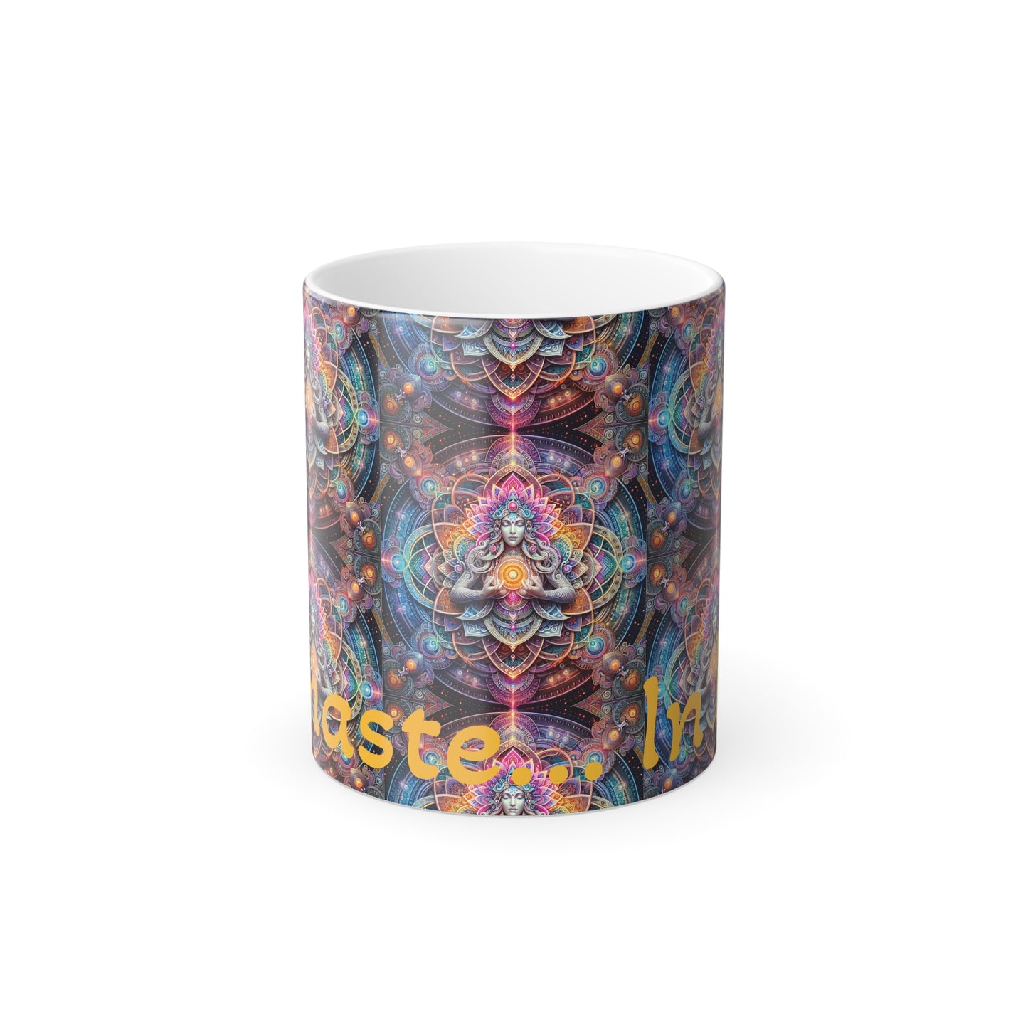 Mug Namaste in Bed Color Morphing 11oz