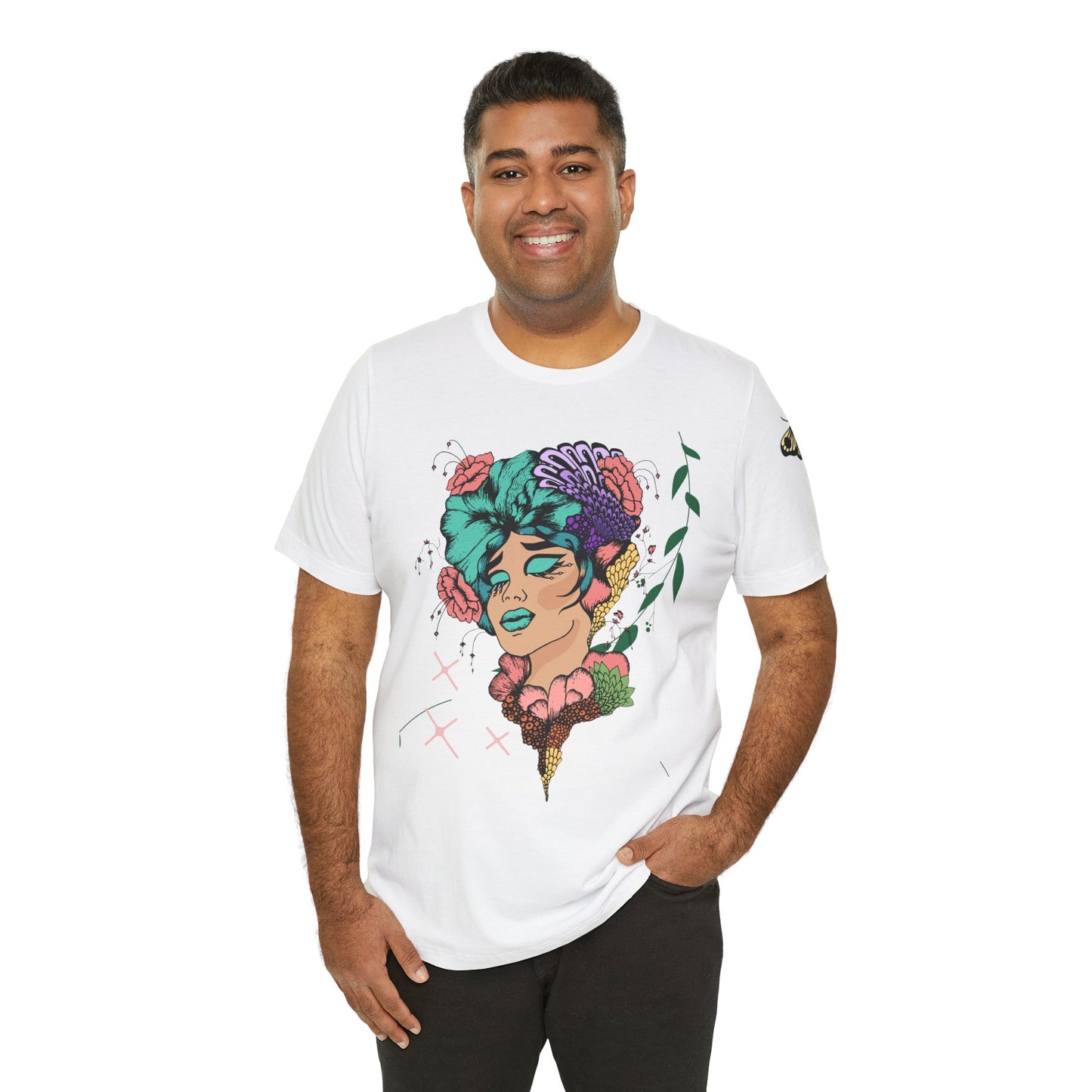 "Thank Goddess" Unisex Jersey Kurzärmeliges T-Shirt