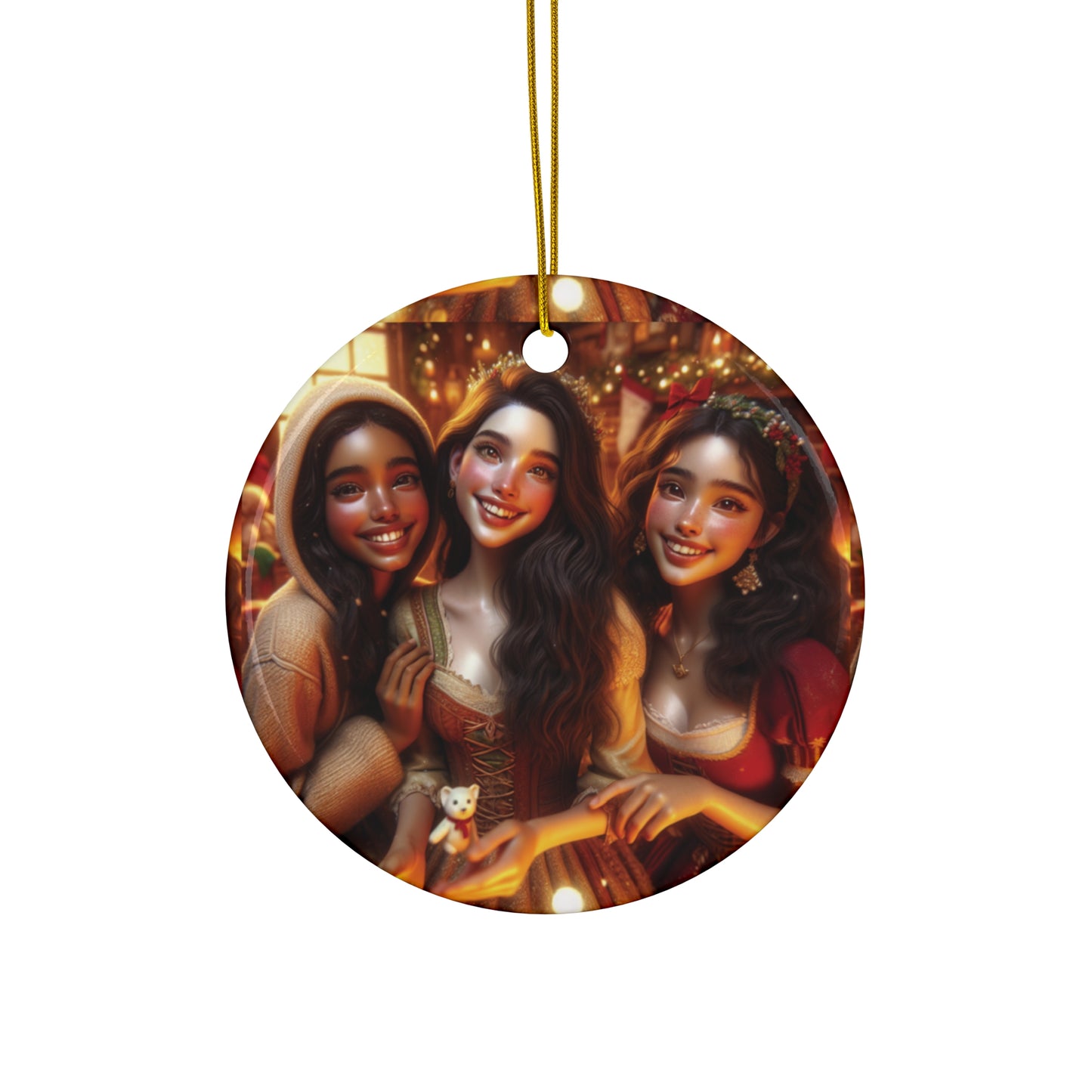 Christmas Goddesses Ornament