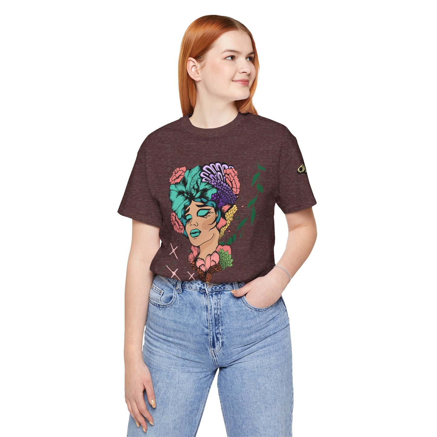 "Thank Goddess" Unisex Jersey Kurzärmeliges T-Shirt