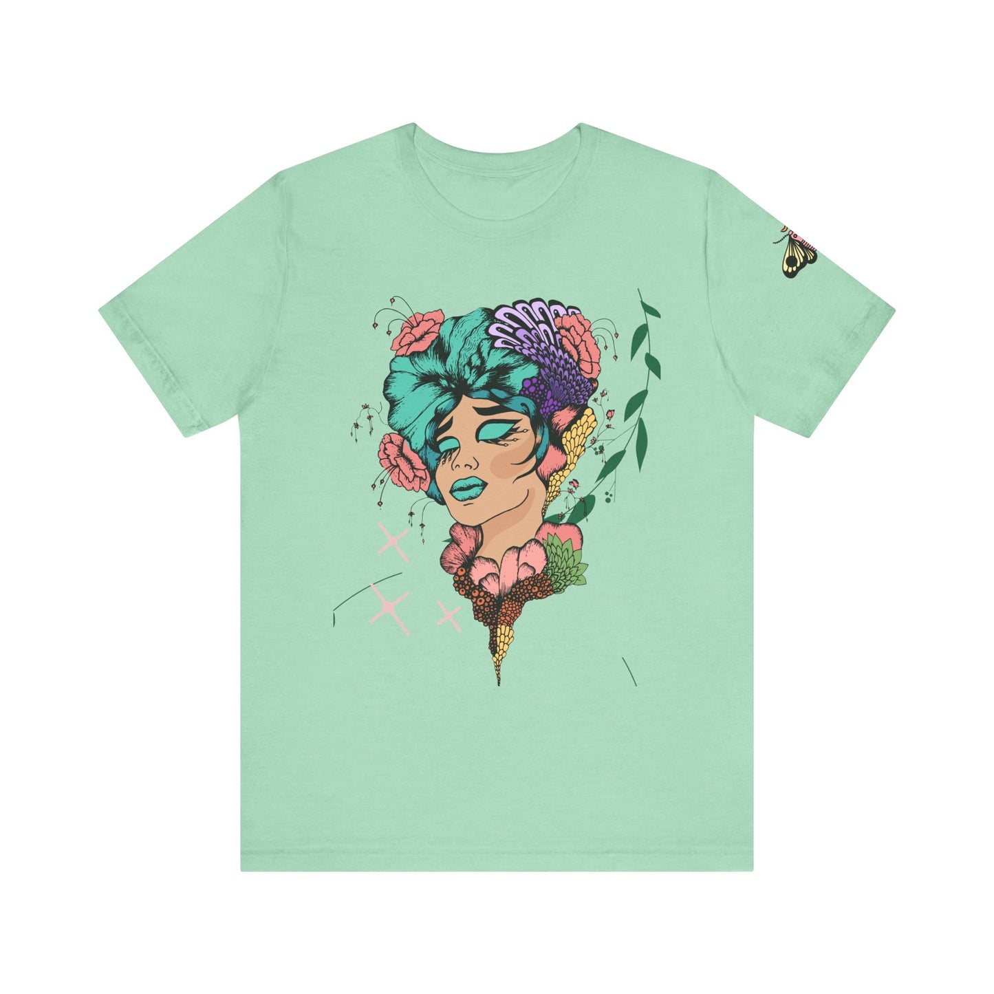 "Thank Goddess" Unisex Jersey Kurzärmeliges T-Shirt
