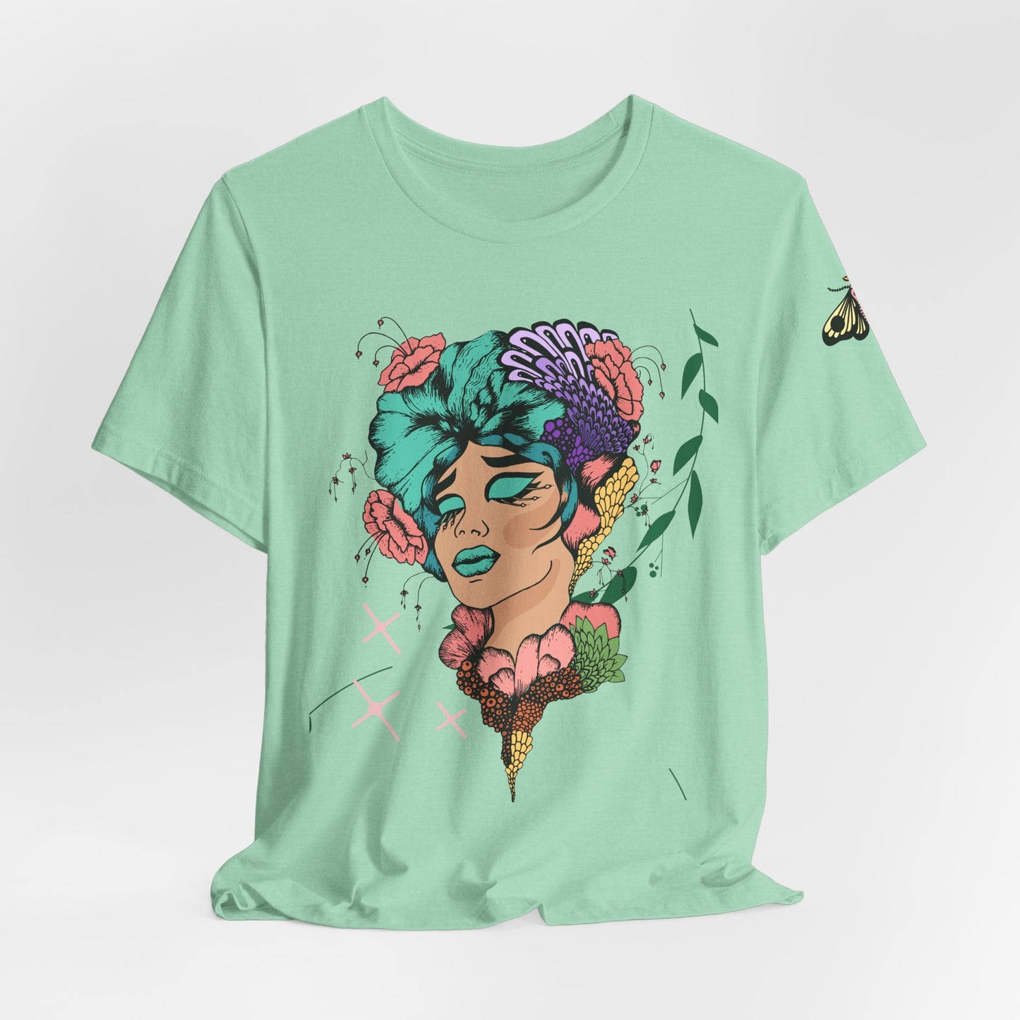 "Thank Goddess" Unisex Jersey Kurzärmeliges T-Shirt